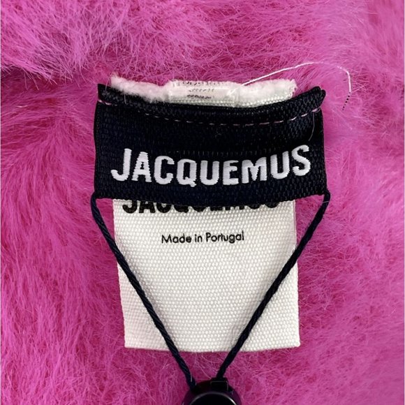 Jacquemus - New w/ Tags - Le Blouson Neve Zip Bomber - Pink - XS - Jacket - Picture 10 of 13